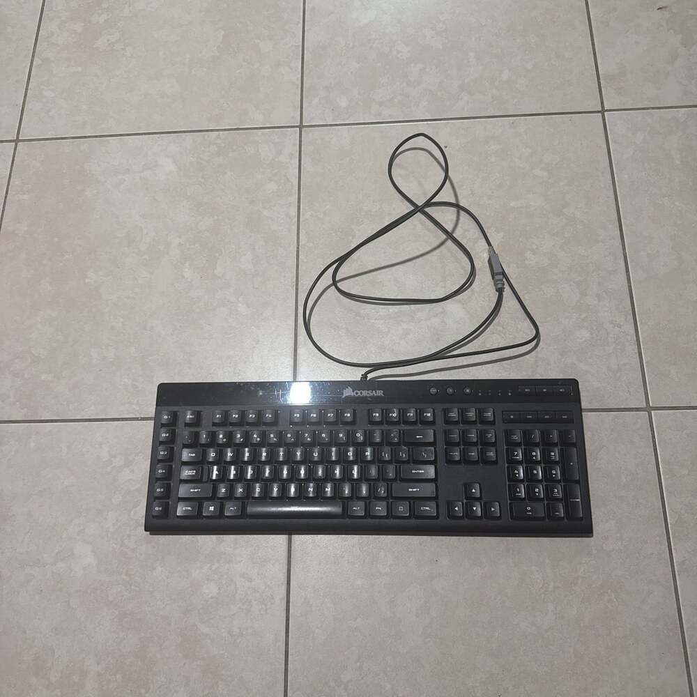 Corsair Wired Full-Size Gaming Keyboard - Black